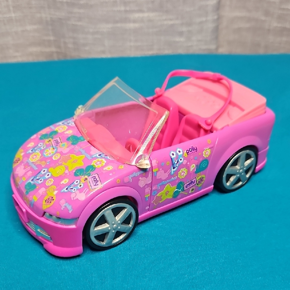 Polly Pocket Sporty Convertible Toy Car